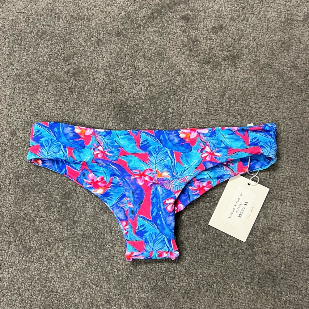 NWT Midori Bikinis Brayden Bottoms in Molokai